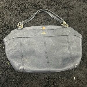 Black coach purse